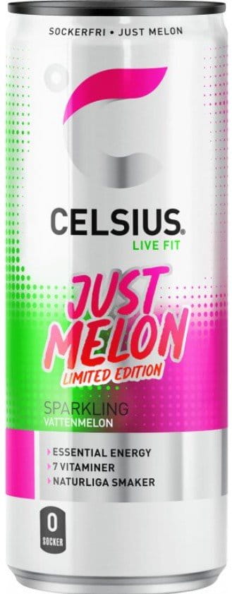 Celsius Energetický Nápoj Watermelon Příchuť Vodní Meloun - 355ml Erő- és energiaitalok