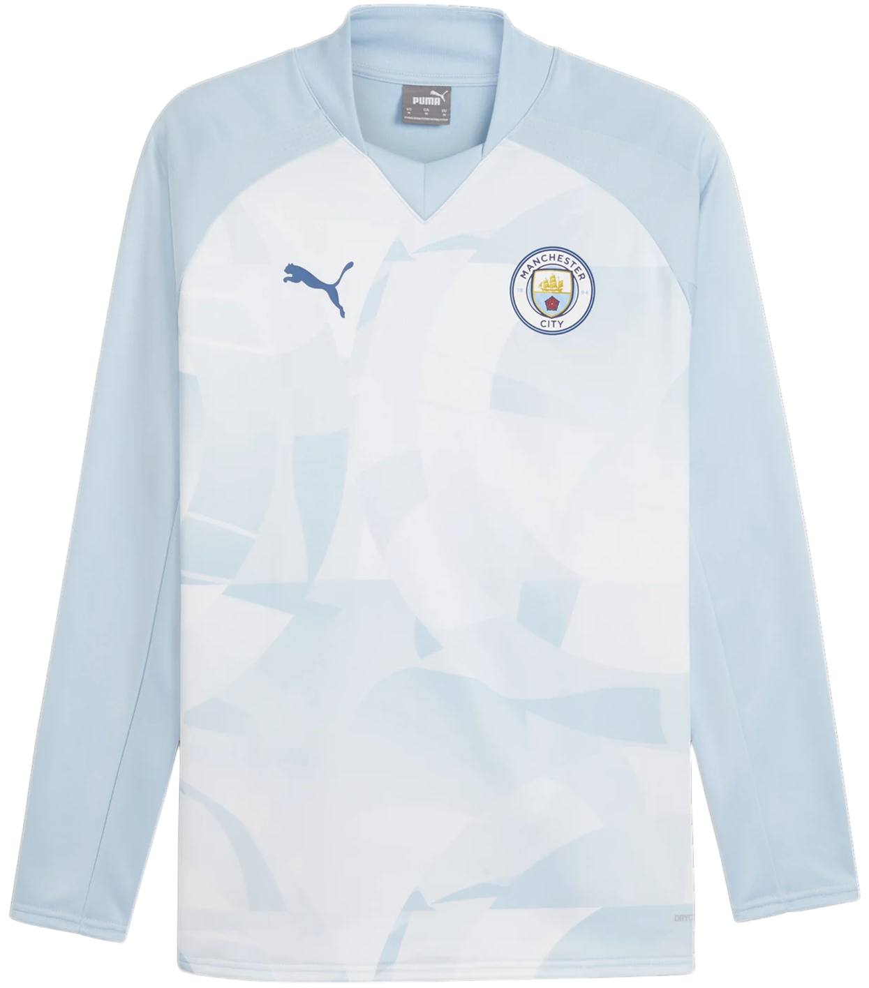 Puma Manchester City Pre-match Sweatshirt 2023/24 Hosszú ujjú póló
