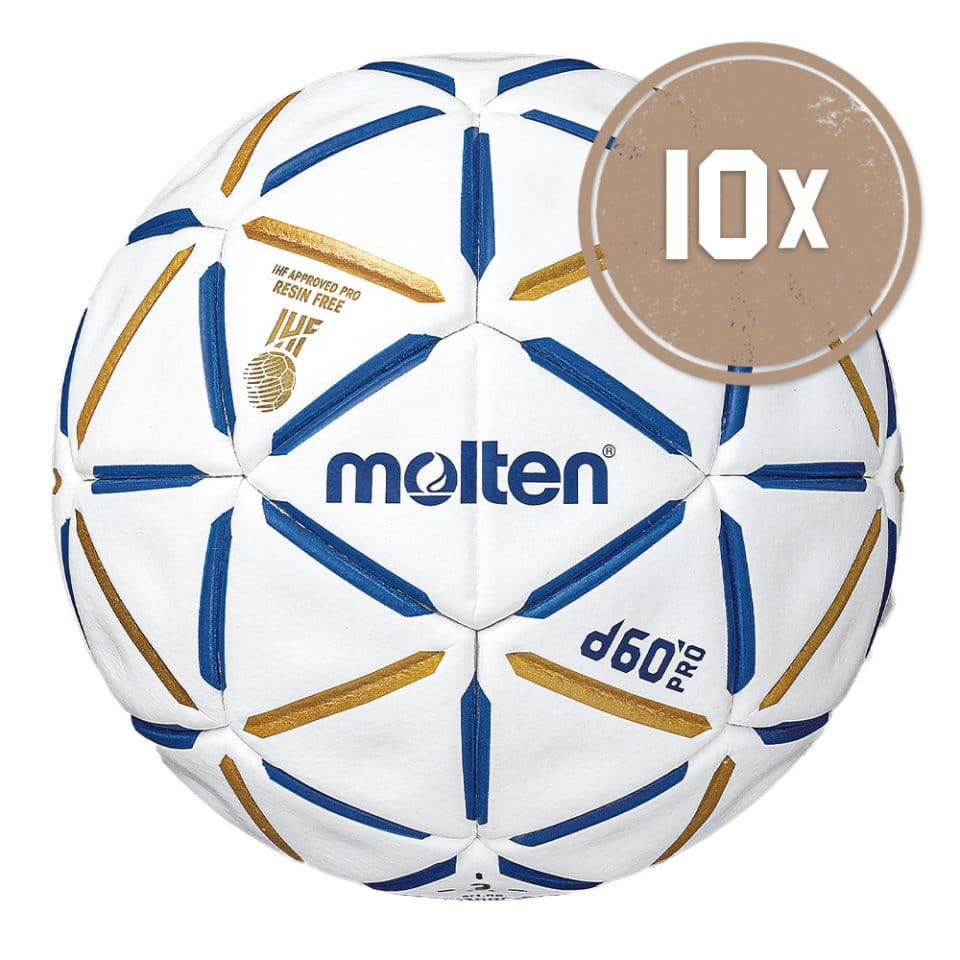 Molten 10er Ballset H2D5000-BW Handball d60 Pro Labda