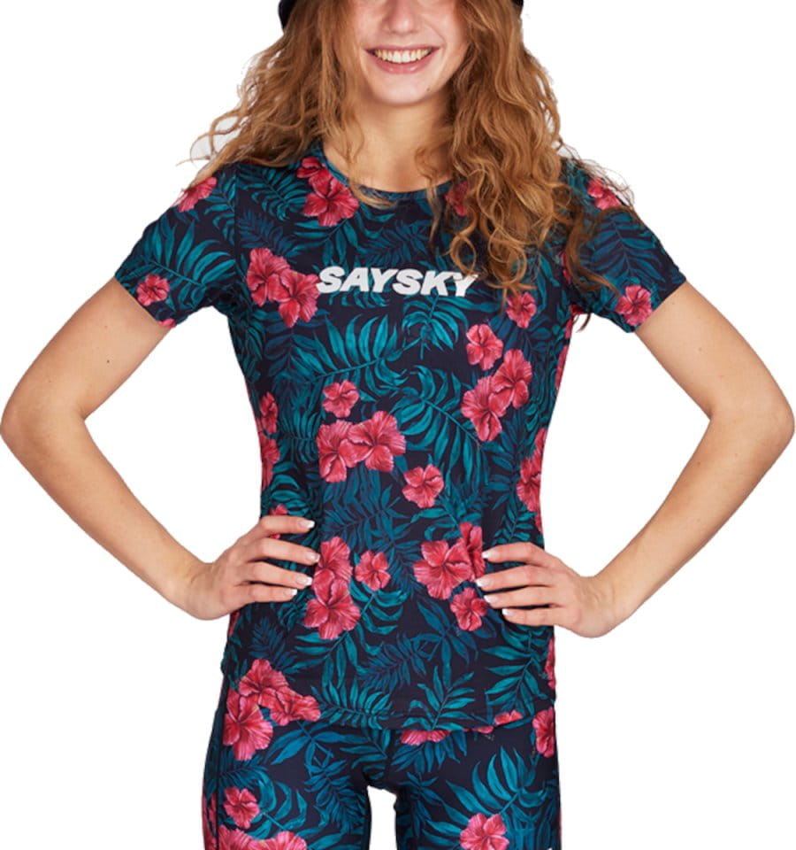 Saysky WMNS Flower Combat T-shirt Rövid ujjú póló